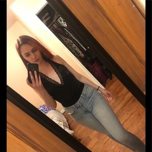Sexy Black Bodysuit